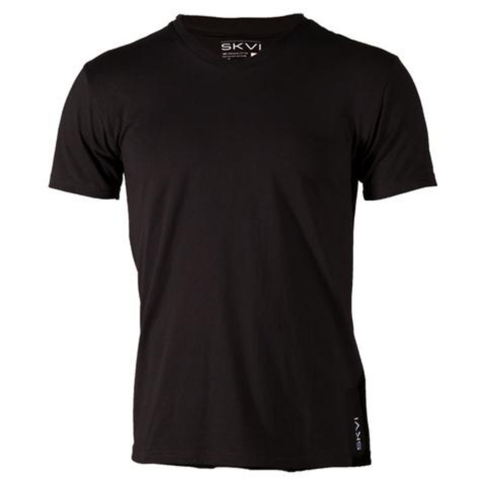 Skvi Black V Neck Undershirt